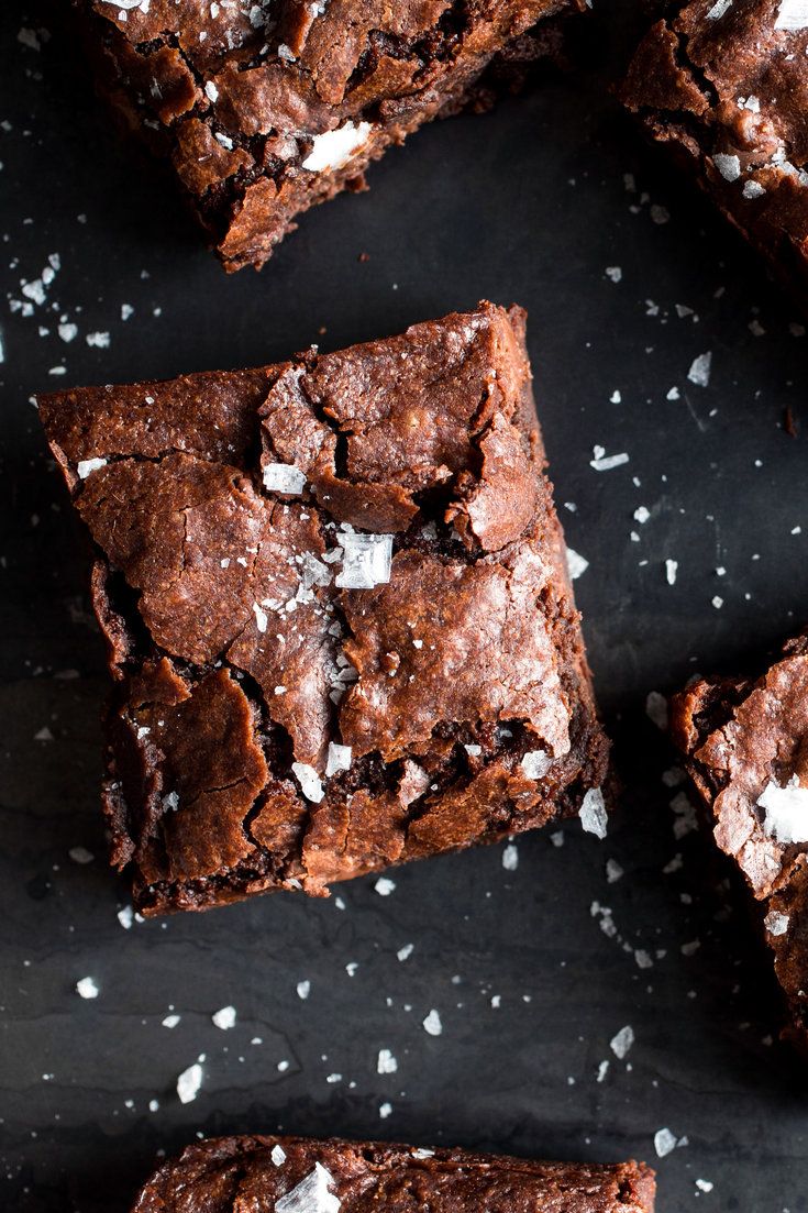 Savory Sea Salt Brownies